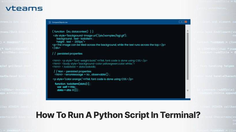 How to Run a Python Script in Terminal Step by Step Guide